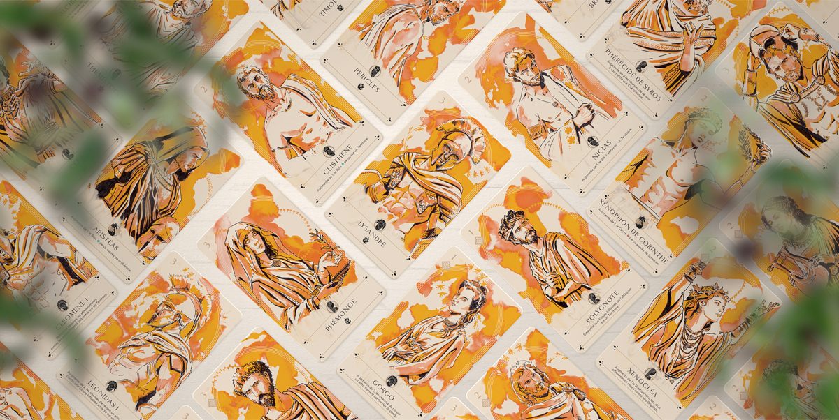 The Greek personality cards