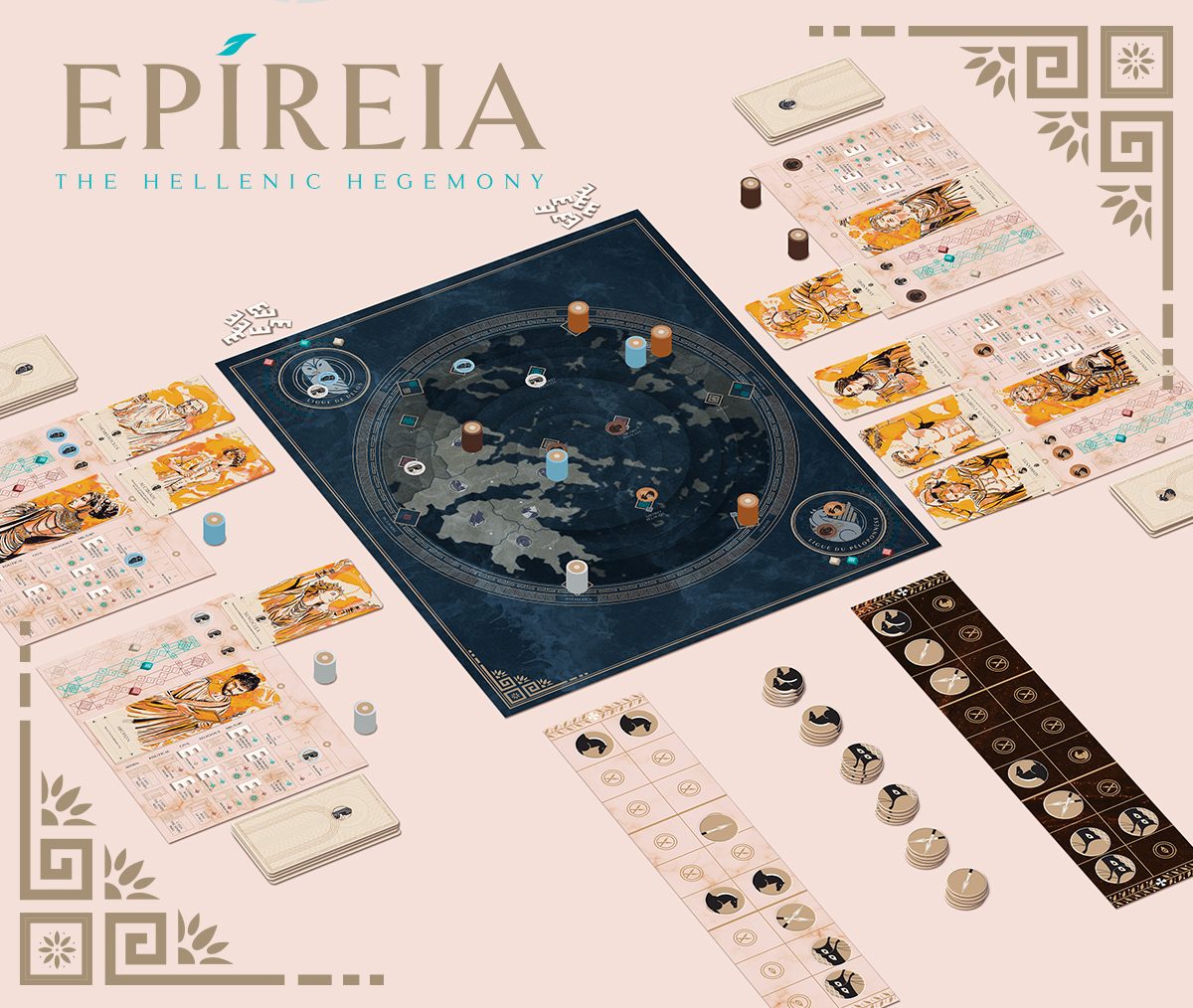 The board and components