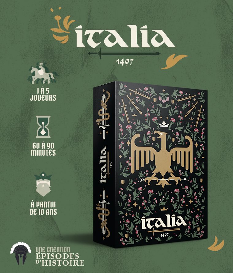 The Italia 1497 box, an Épisodes d’Histoire creation