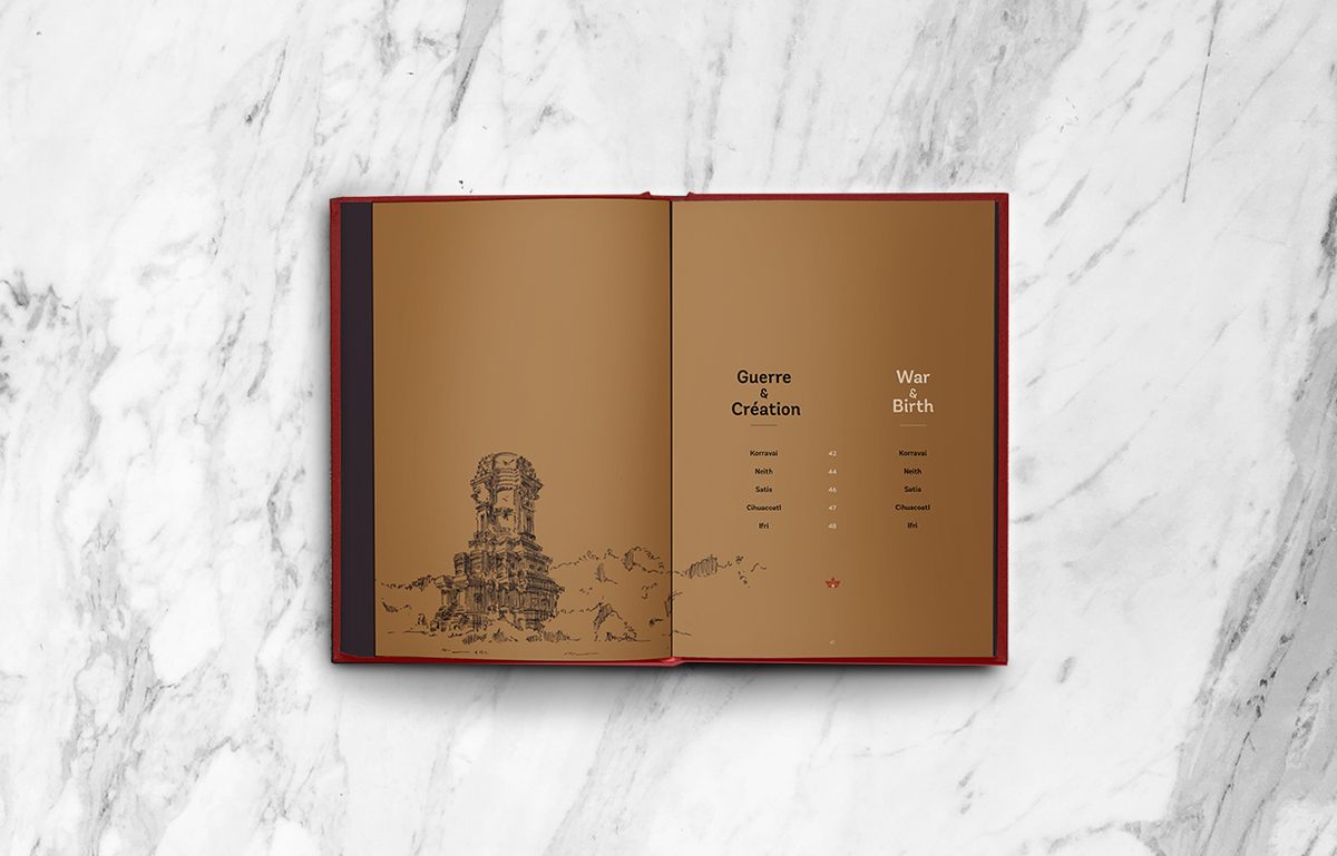 Inside the book