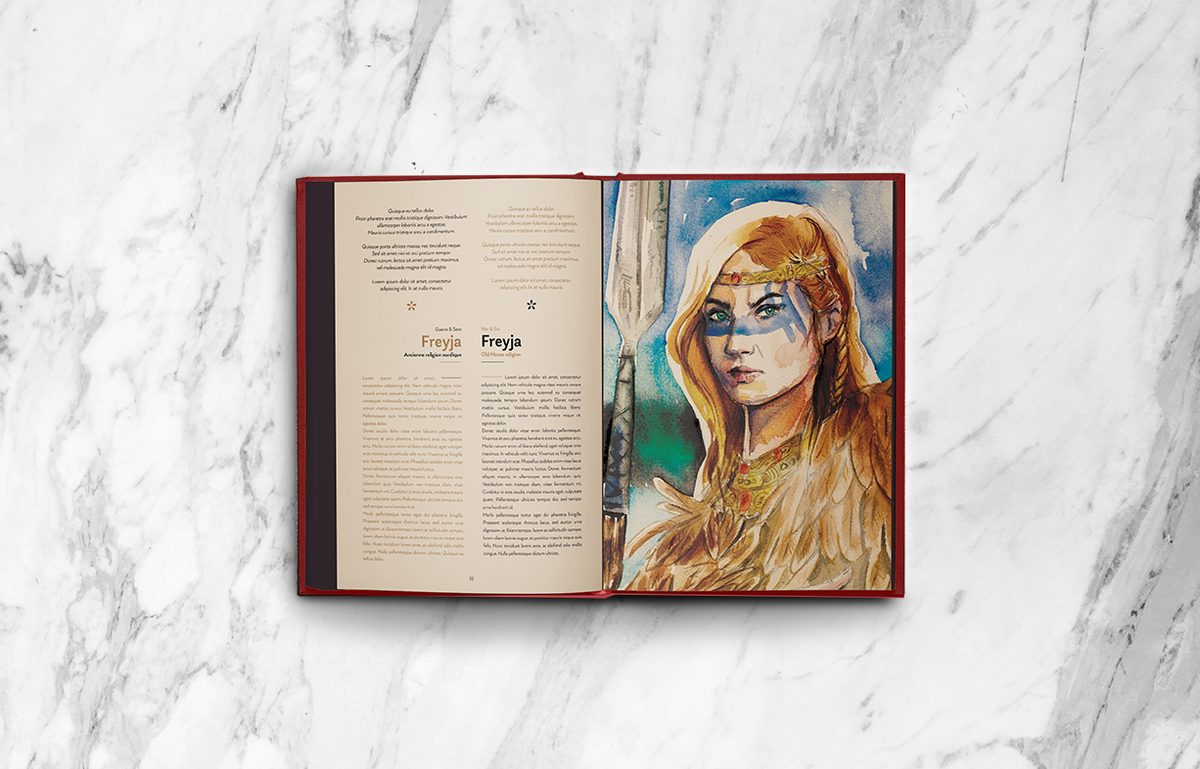 Inside the book