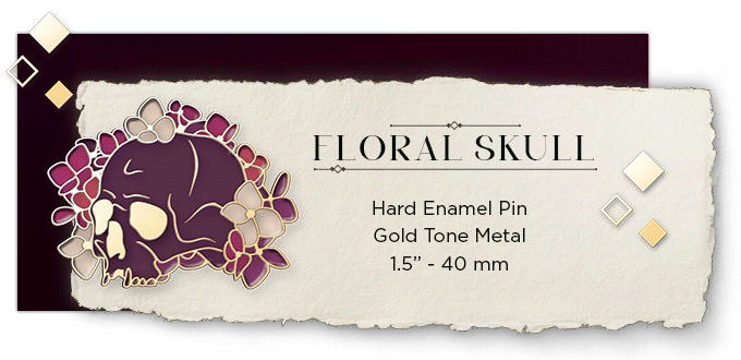 Floral Skull