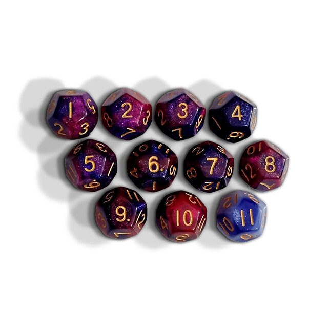 Apogee Dice Bag + Galaxy Dice (Limited Quantity)