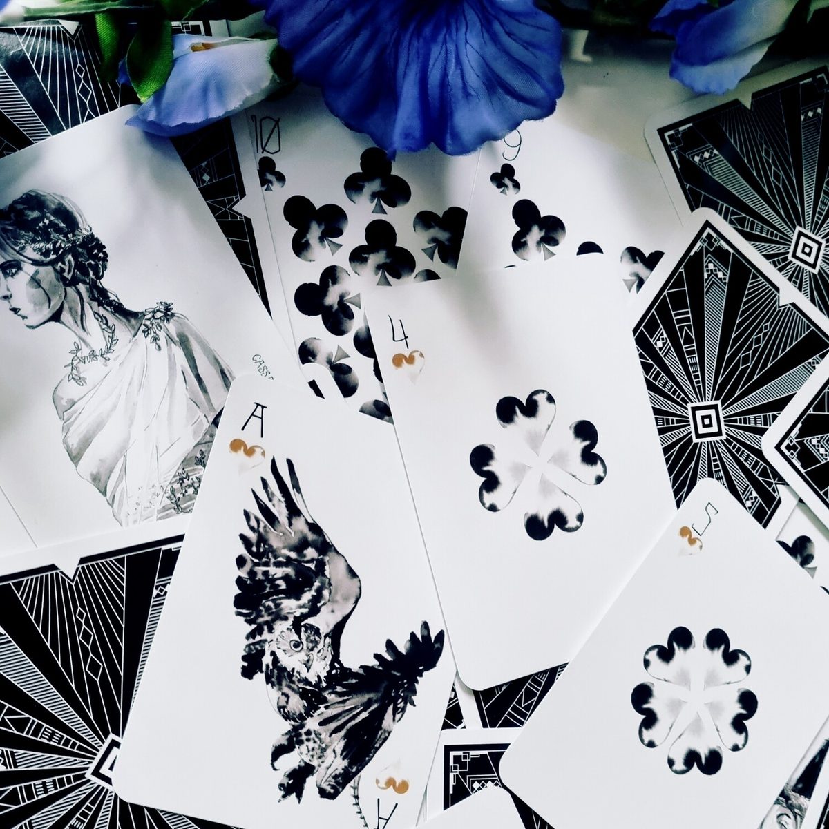 Light Hunters Playing Cards