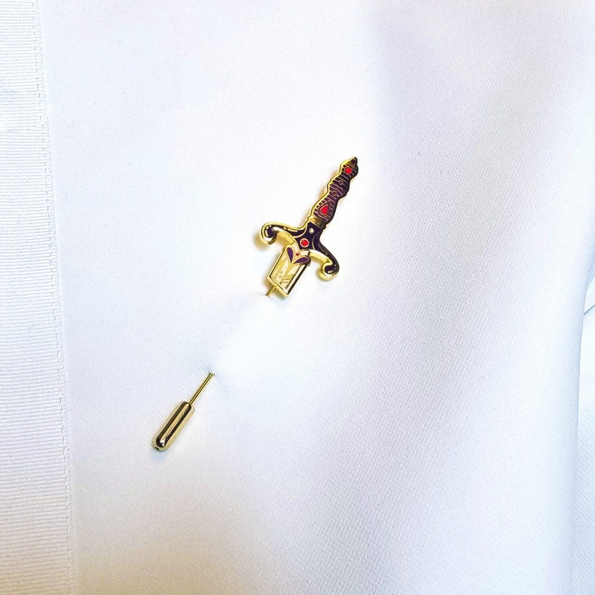 Peculiar Enamel Pin - Lapel Dagger