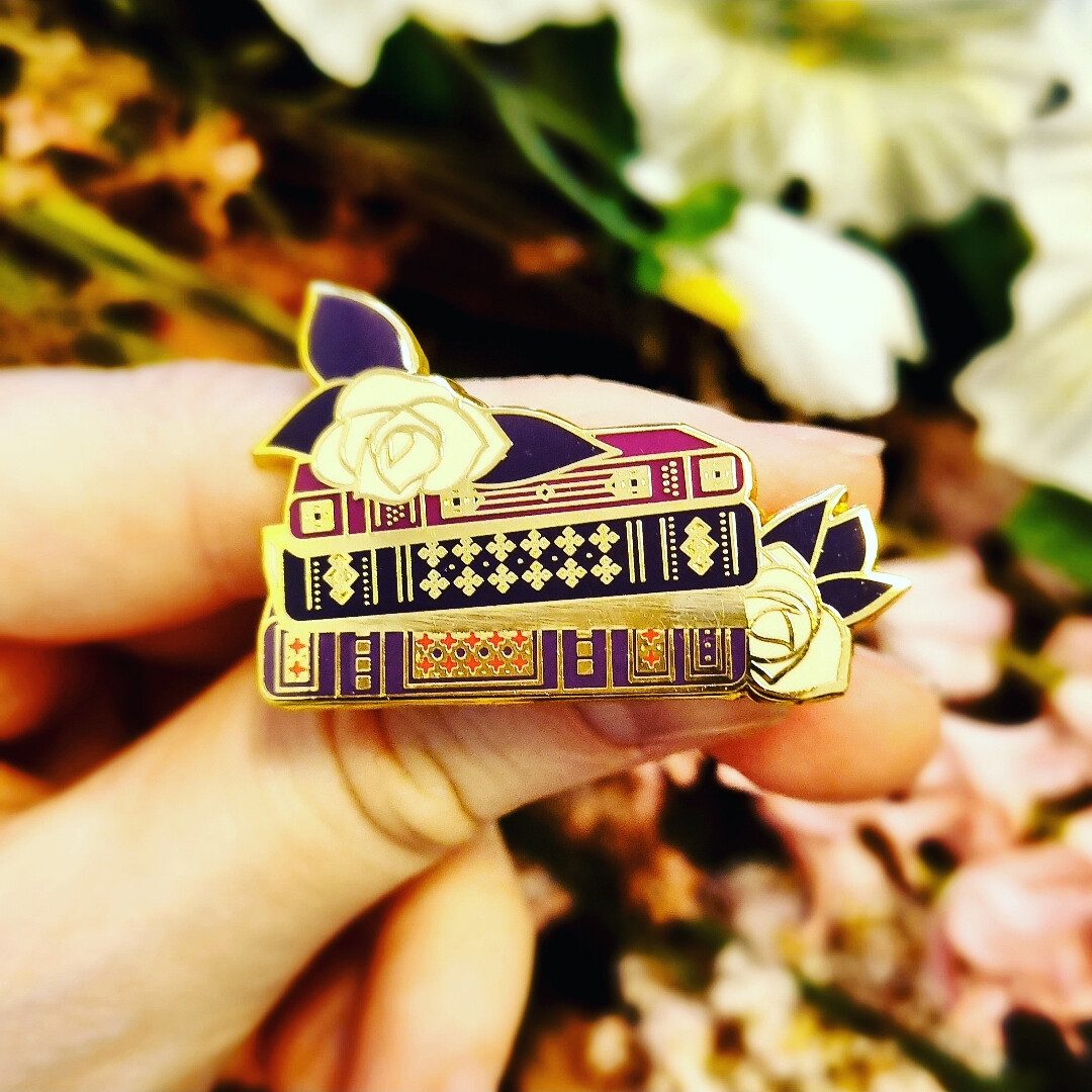 Peculiar Enamel Pin - The Librarian