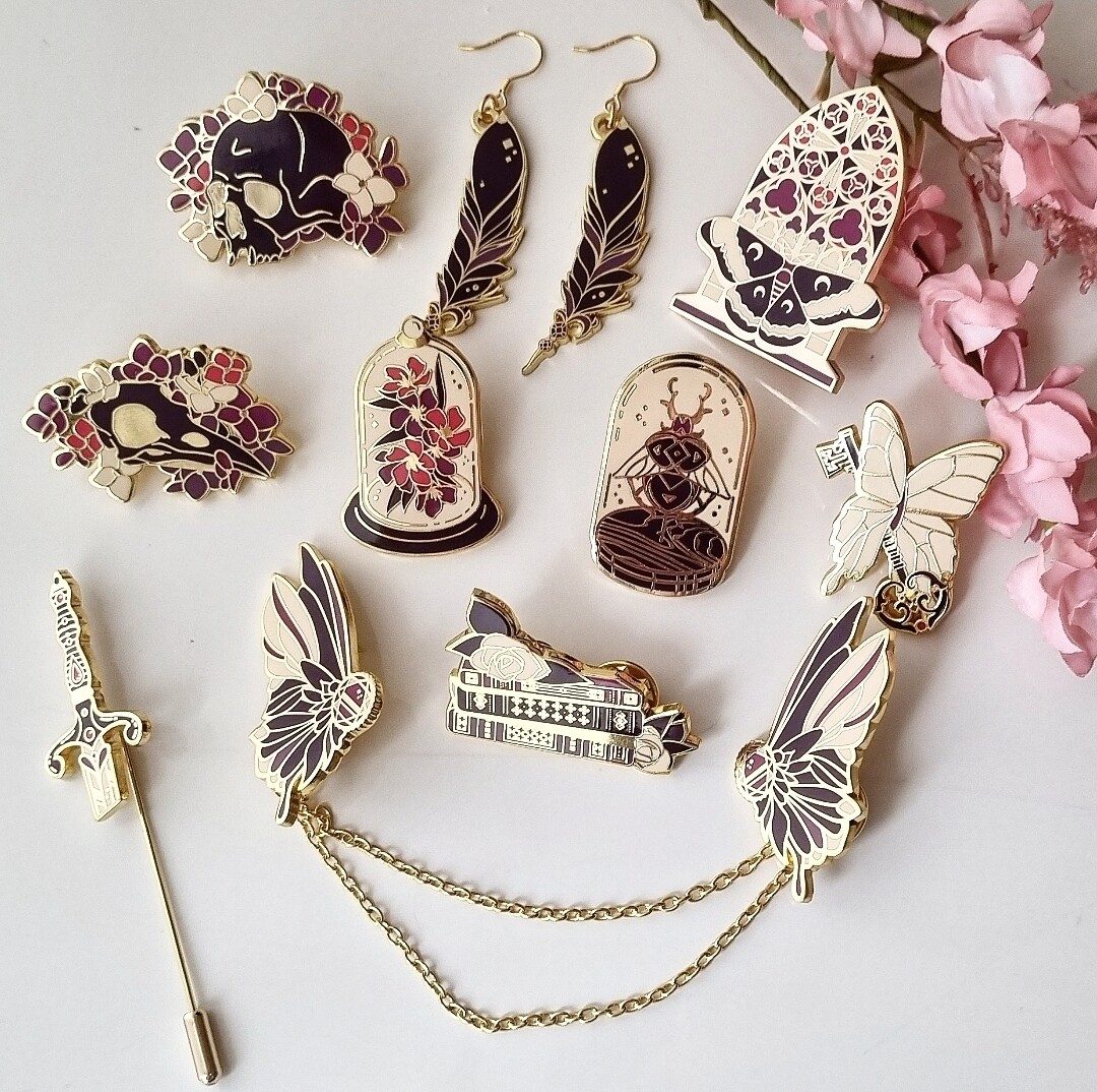 Peculiar Enamel Pin - The Librarian