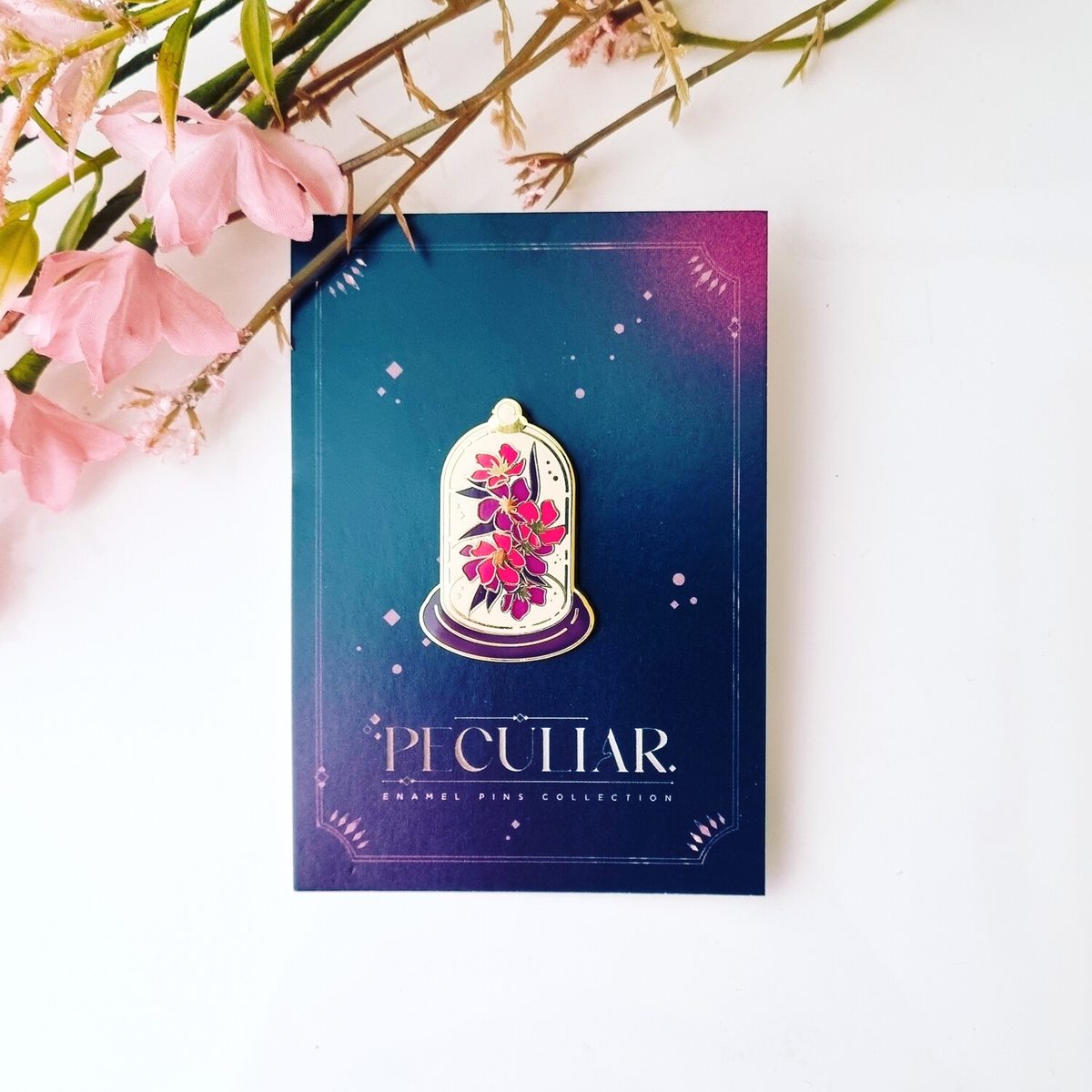 Peculiar Enamel Pin - Poisonous Nerium