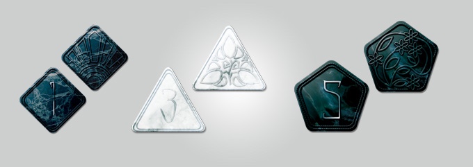 Light Hunters deluxe tokens